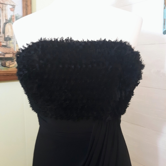 Kurt Thomas strapless draped party dress sz 2 *D4 - Picture 6 of 8